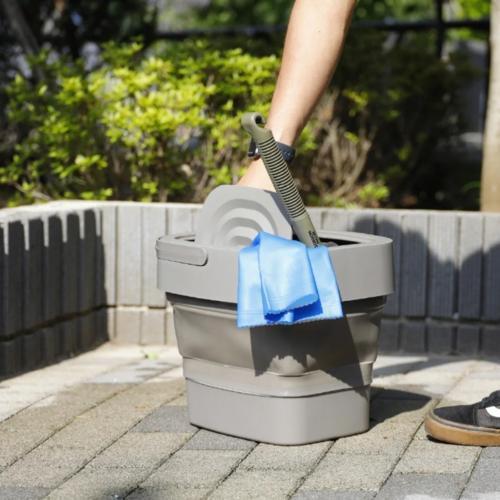 Comtool ジェットボーイ 高圧洗浄機 CB-JB バケツ一体型 充電式 コードレス 9L大容量 折りたたみ可 商品画像4：総合通販サイト 家電横丁