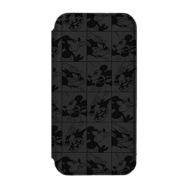 PGA PGD23AGF01MKY ｉＰｈｏｎｅ２０２３ ６．１ｉｎｃｈ ２眼 ガラスフリップケース ミッキーマウス 商品画像3：総合通販サイト 家電横丁