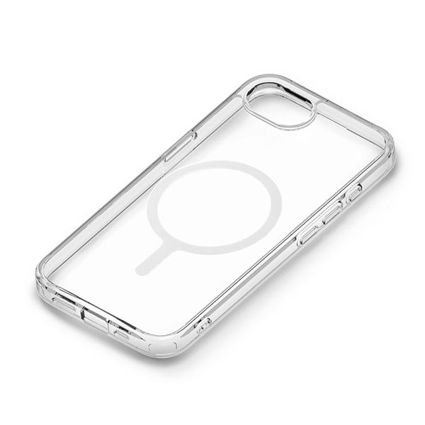 PG-25KMH07CL クリア iPhone 16e用 MagSafe対応 ハイブリッドケース 背面ケース 商品画像2：総合通販サイト 家電横丁