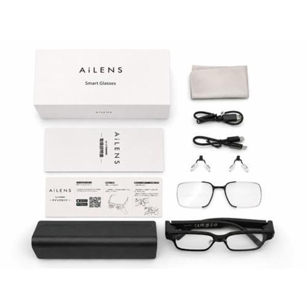 ThinkAR AiLens スマートAI ARグラス(デュアルディスプレイ・AI翻訳・超軽量38g) AL-A1-2403BK 商品画像4：総合通販サイト 家電横丁