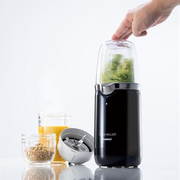 クラッシュミルサー IFMCR22GY ブラック 商品画像2：総合通販サイト 家電横丁