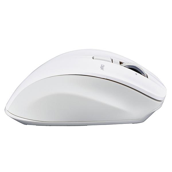 MUS-BKF165NW Nﾎﾜｲﾄ 高速ｽｸﾛｰﾙﾎｲｰﾙ搭載 神速ｼﾘｰｽﾞBluetooth静音5ﾎﾞﾀﾝBlueLEDﾏｳｽ 商品画像9：総合通販サイト 家電横丁