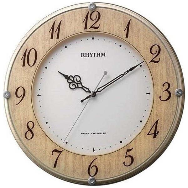 リズム 8MY506SR23 掛け時計 【ライブリーナチュレ】 木目 8MY506SR23 ［電波自動受信機能有］ 商品画像2：総合通販サイト 家電横丁
