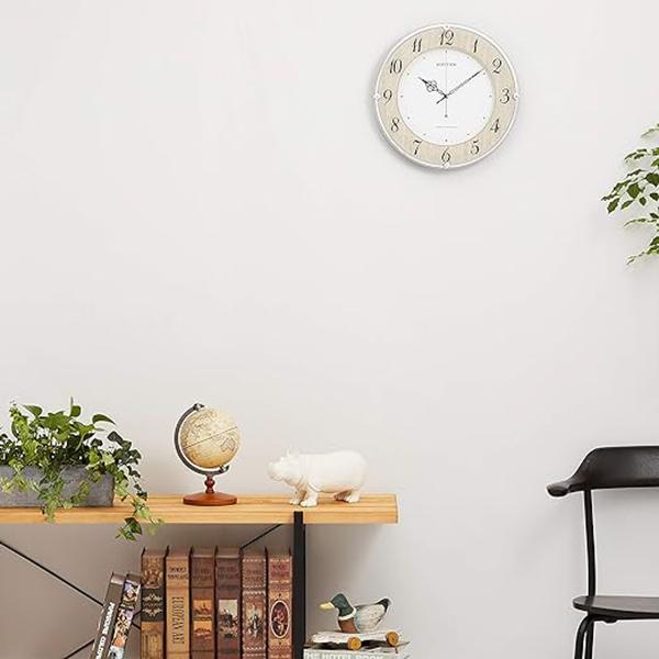 リズム 8MY506SR23 掛け時計 【ライブリーナチュレ】 木目 8MY506SR23 ［電波自動受信機能有］ 商品画像4：総合通販サイト 家電横丁