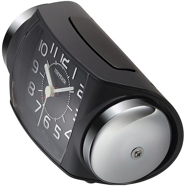 リズム 8RA647SR02 大音量ベル目覚まし時計 タフバトラー647 黒色 8RA647SR02 アナログ 商品画像3：総合通販サイト 家電横丁