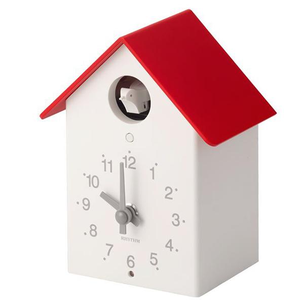 リズム 4RH797SR01 ふいごカッコー アカ 4RH797SR01 商品画像3：総合通販サイト 家電横丁