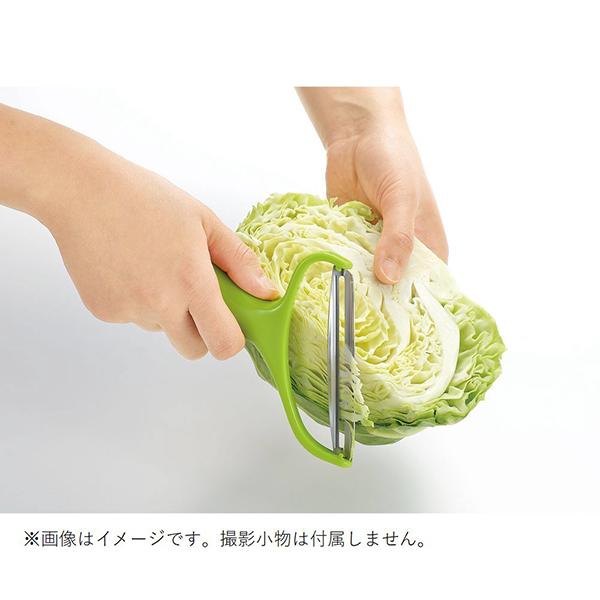 和平フレイズ 元祖やきやき　キャベツピーラー グリーン YR-027 商品画像4：総合通販サイト 家電横丁