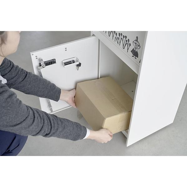 セトクラフト M25-0013 宅配BOX付ポスト ムーミン ホワイト M25-0013 商品画像12：総合通販サイト 家電横丁