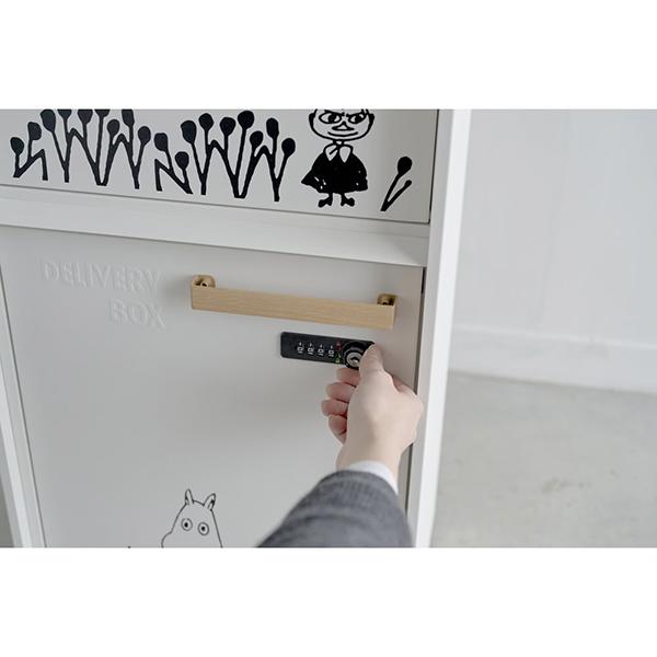 セトクラフト M25-0013 宅配BOX付ポスト ムーミン ホワイト M25-0013 商品画像13：総合通販サイト 家電横丁