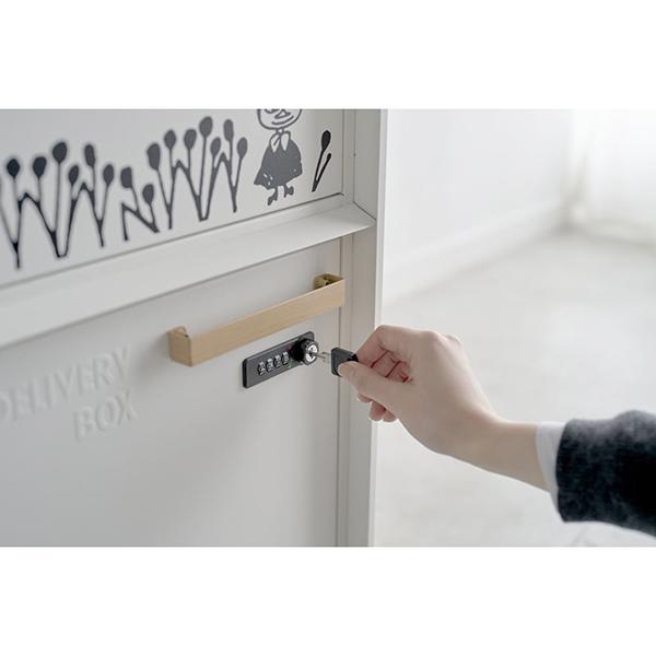 セトクラフト M25-0013 宅配BOX付ポスト ムーミン ホワイト M25-0013 商品画像15：総合通販サイト 家電横丁