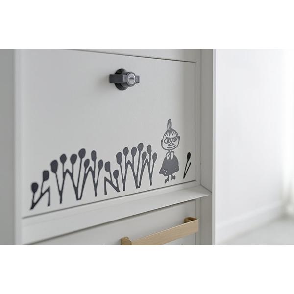 セトクラフト M25-0013 宅配BOX付ポスト ムーミン ホワイト M25-0013 商品画像6：総合通販サイト 家電横丁