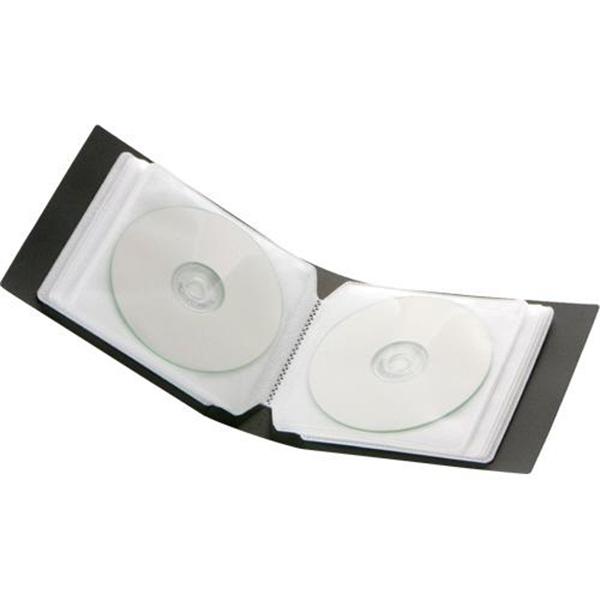 バッファロー CD/ DVDファイル ブックタイプ 36枚収納(ピンク) 商品画像2：総合通販サイト 家電横丁