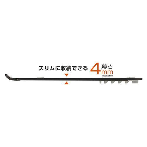ナカバヤシ ノートPC用折りたたみスタンド NS-03/BK ブラック 商品画像2：総合通販サイト 家電横丁