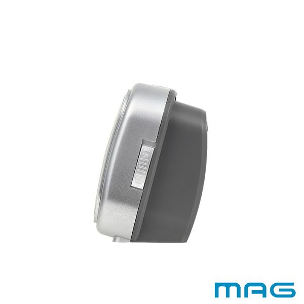 MAG(マグ) 目覚まし時計  T-788 SM-Z 銀メタリック 電子音目覚まし時計 しののめ 置き時計 商品画像9：総合通販サイト 家電横丁