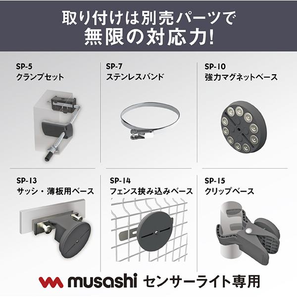 ライテックス ４．５Ｗ×１灯 ソーラー式シンプルスタイルセンサーライト S-CY30 商品画像8：総合通販サイト 家電横丁