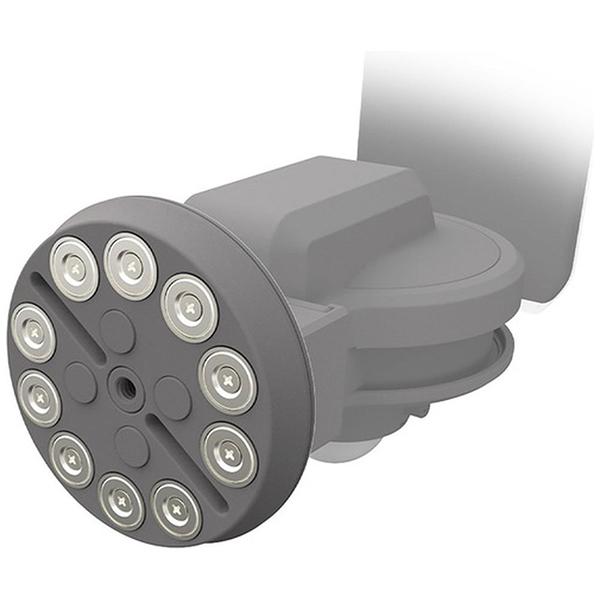 充電式 まんまるねこちゃんセンサーライト ブラック WAM051-BK LED /昼白色  商品画像4：総合通販サイト 家電横丁