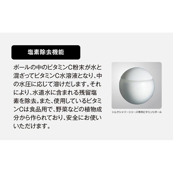 アラミック SSS09 シャワーヘッド シルクシャワーシリーズ 09：ビタミンシャワー SSS-09 商品画像11：総合通販サイト 家電横丁