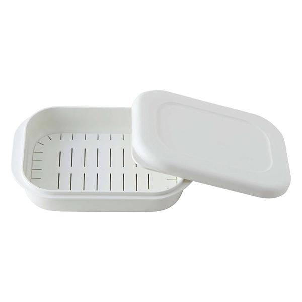 極 冷凍ごはん容器 大 2個入り K784W [ホワイト] 商品画像2：総合通販サイト 家電横丁