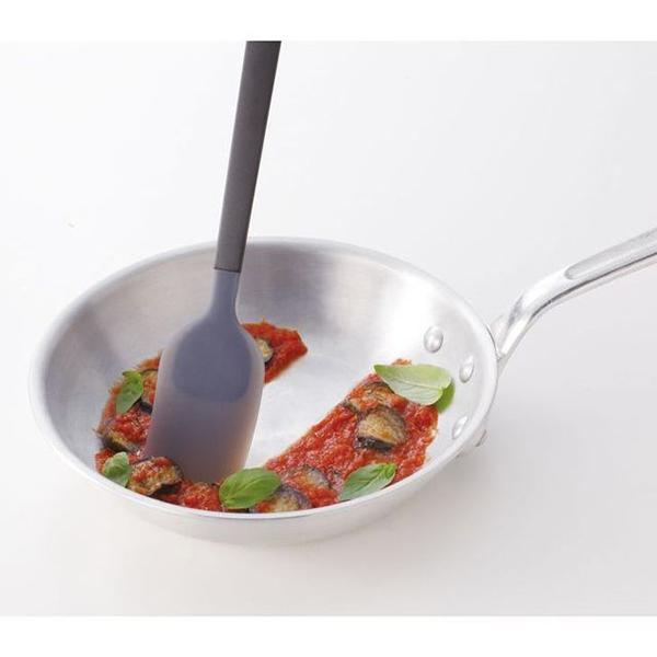 トライアングリップ シリコーンヘラ ブラック K535BK 商品画像3：総合通販サイト 家電横丁