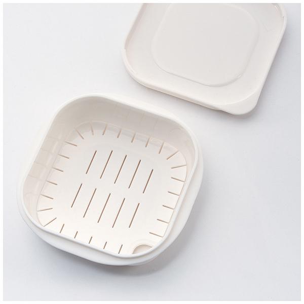 極 冷凍ごはん容器 2個入り K748W [ホワイト] 商品画像5：総合通販サイト 家電横丁