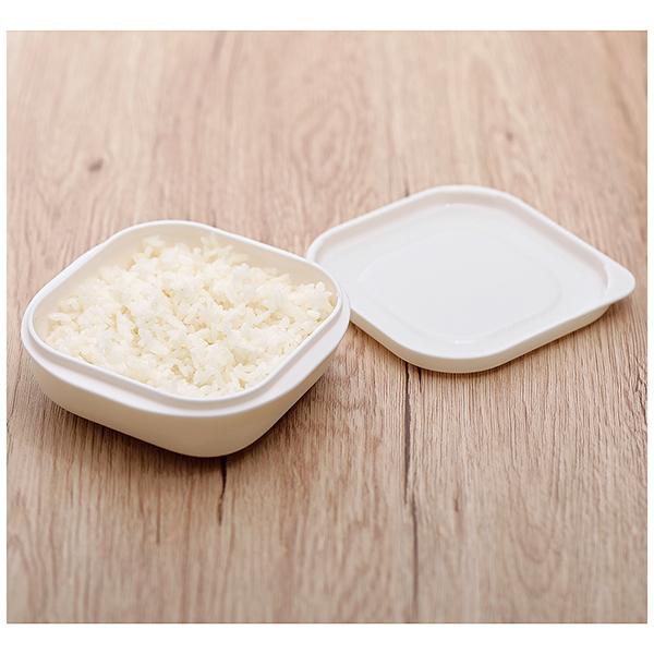 極 冷凍ごはん容器 2個入り K748W [ホワイト] 商品画像7：総合通販サイト 家電横丁