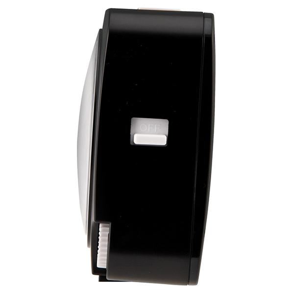 芳国産業 YT5317 目覚まし時計 ネオサイドワーク LANDEX（ランデックス） ブラック YT5317BK アナログ 商品画像5：総合通販サイト 家電横丁