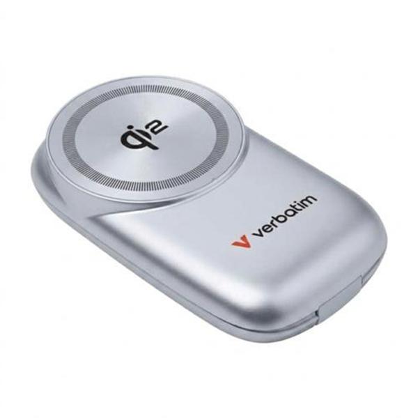 Verbatim バーベイタム 3in1ワイヤレス充電ドック TINOCGRV1 グレー Qi2(チー･ツー) 対応 同時充電 商品画像4：総合通販サイト 家電横丁