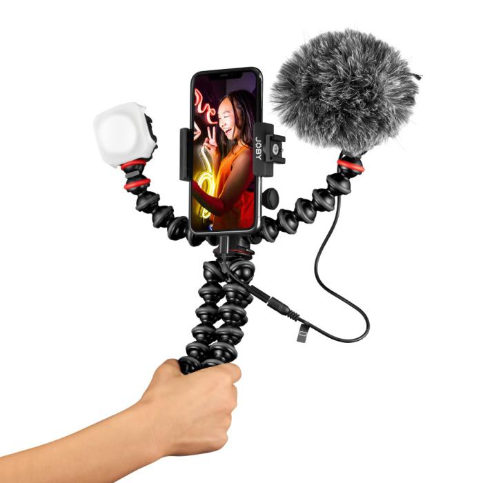 ゴリラポッド モバイル ブイロギングキット JB01645-BWW [Black/Red] 商品画像1：総合通販サイト 家電横丁 PLUS