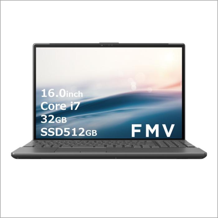 FMV LIFEBOOK AH77/J3 FMVA77J3B [ブライトブラック] 商品画像3：総合通販サイト 家電横丁 PLUS