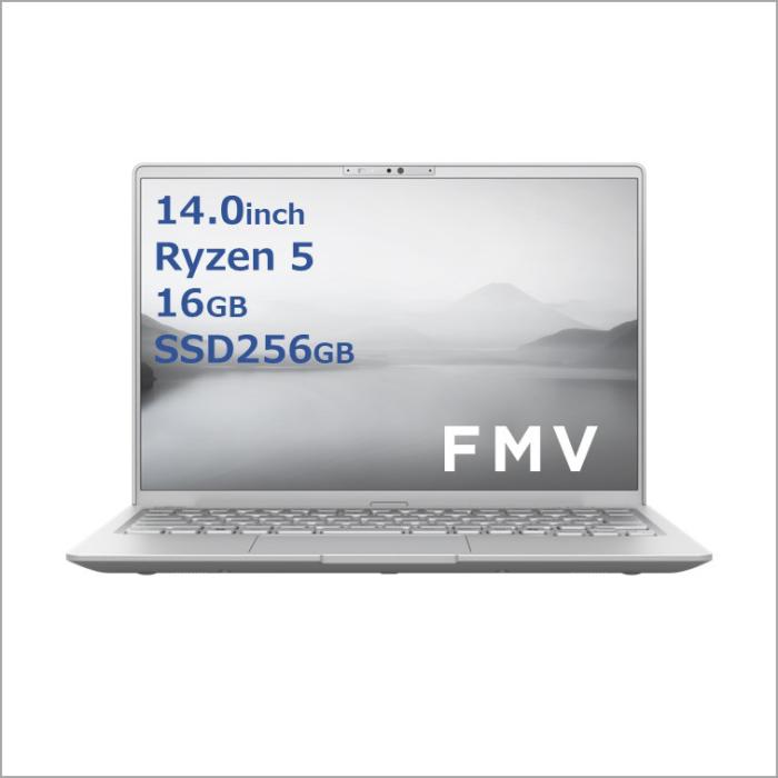 FMV LIFEBOOK MH55/J3 FMVM55J3S [ファインシルバー] 商品画像3：総合通販サイト 家電横丁 PLUS