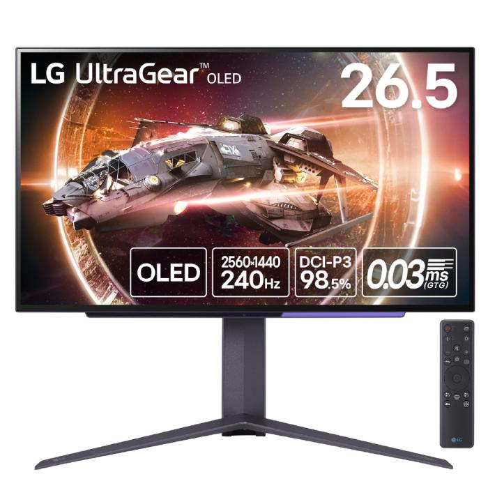 UltraGear 27GS95QE-B [26.5インチ] 商品画像8：総合通販サイト 家電横丁 PLUS