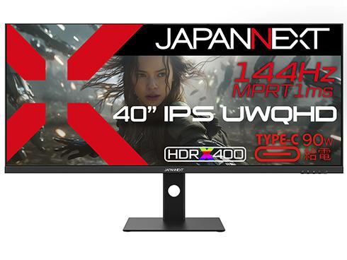 JN-IPS401UWQHD144-C90W [40インチ] 商品画像7：総合通販サイト 家電横丁 PLUS