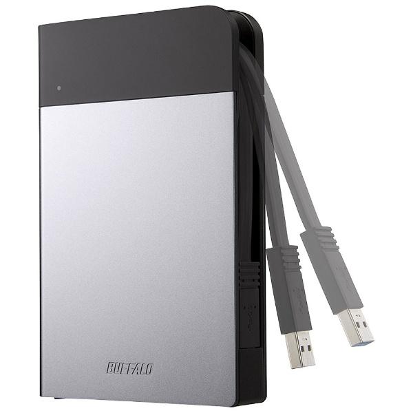 MiniStation HD-PZN1.0U3-S [シルバー] 商品画像9：総合通販サイト 家電横丁 PLUS