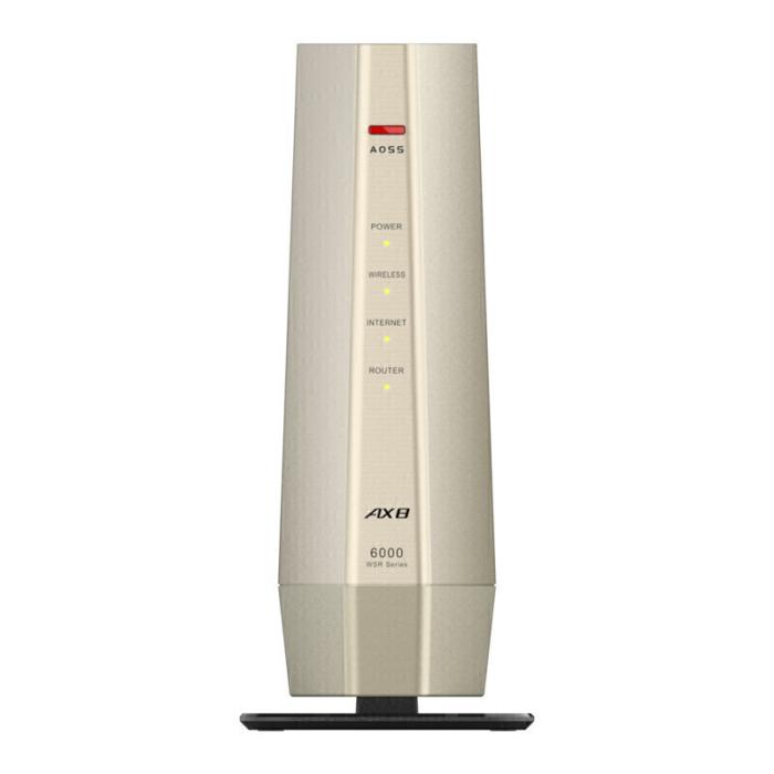 AirStation WSR-6000AX8P-CG [シャンパンゴールド] 商品画像7：総合通販サイト 家電横丁 PLUS