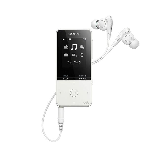 NW-S315 (W) [16GB ホワイト] 商品画像4：総合通販サイト 家電横丁 PLUS