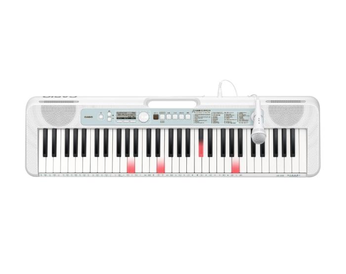 Casiotone 光ナビゲーションキーボード LK-335 [ホワイト] 商品画像3：総合通販サイト 家電横丁 PLUS