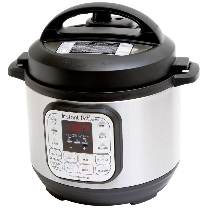 Instant Pot DUO MINI 商品画像2：総合通販サイト 家電横丁 PLUS