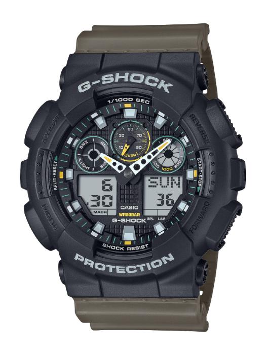 G-SHOCK Two tone utility colors GA-100TU-1A3JF 商品画像4：総合通販サイト 家電横丁 PLUS
