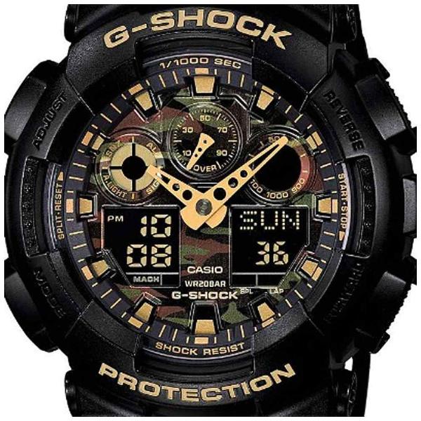 G-SHOCK カモフラージュダイアルシリーズ GA-100CF-1A9JF 商品画像2：総合通販サイト 家電横丁 PLUS