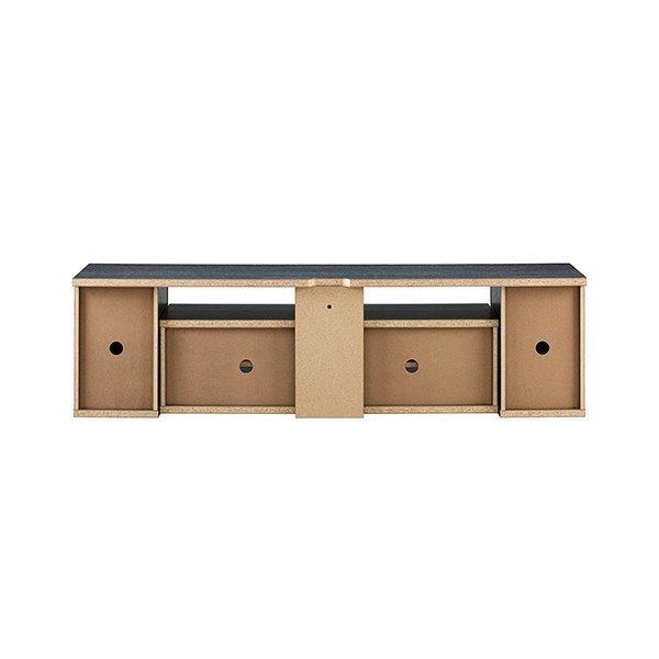 AS-SBS1500BK 65V型対応テレビ台 商品画像2：総合通販サイト 家電横丁 PLUS