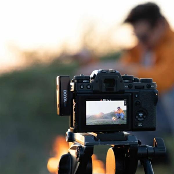 LINK(ブラック) コンパクト オールインワン ワイヤレスマイク USB Type-C、Lightningコネクタ対応 商品画像6：総合通販サイト 家電横丁 PLUS