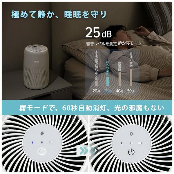 Levoit Core Mini [グレー] 商品画像10：総合通販サイト 家電横丁 PLUS