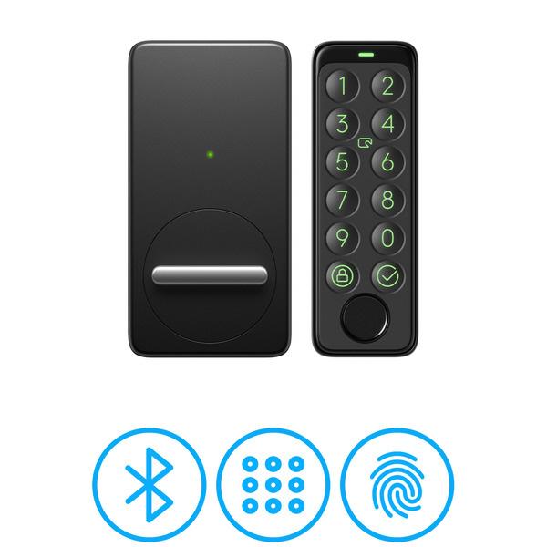 SwitchBotドアロックセット W1601702-RT [ブラック] 商品画像2：総合通販サイト 家電横丁 PLUS