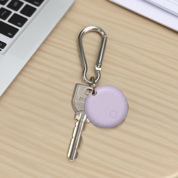 GREEN HOUSE グリーンハウス GH-SMTC-PU パープル 紛失防止スマートタグ Apple Find My対応 商品画像3：総合通販サイト 家電横丁 PLUS