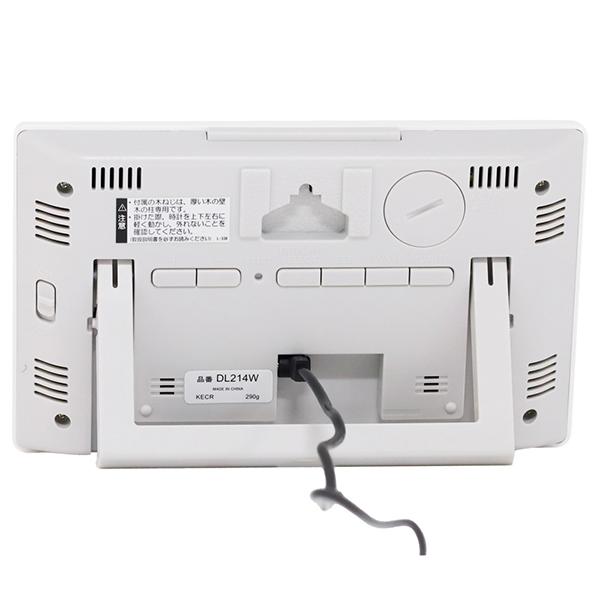 セイコー 置き掛け兼用時計 DL214W 商品画像12：総合通販サイト 家電横丁 PLUS