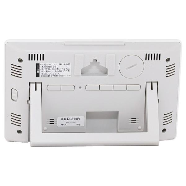 セイコー 置き掛け兼用時計 DL214W 商品画像13：総合通販サイト 家電横丁 PLUS