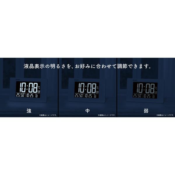 セイコー 置き掛け兼用時計 DL214W 商品画像7：総合通販サイト 家電横丁 PLUS