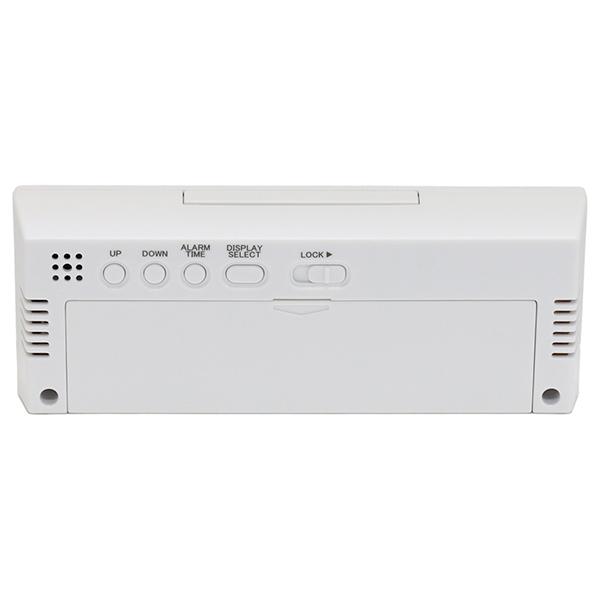 セイコー SQ321W 目覚まし時計 白 SQ321W デジタル 電波自動受信機能有 商品画像10：総合通販サイト 家電横丁 PLUS