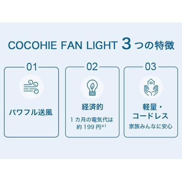 CCHFLWS2 ここひえ ここ冷えファンデライト 商品画像3：総合通販サイト 家電横丁 PLUS
