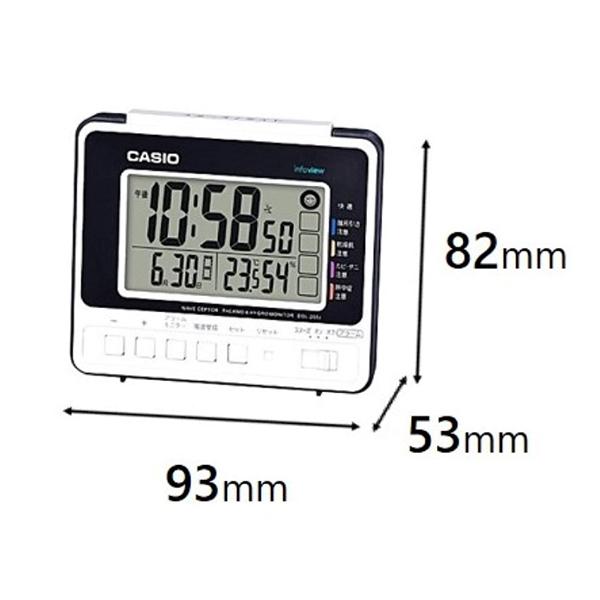 CASIO 目覚まし時計 DQL250J7JF 商品画像2：総合通販サイト 家電横丁 PLUS